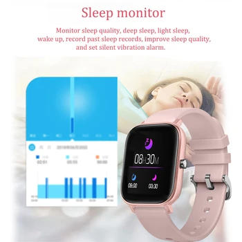 2020 Nové Módne Dámske hodinky Fitness tracker Športové hodinky Vhodné pre Android Ios LED Full dotykový displej Luxusné hodinky muž +Box
