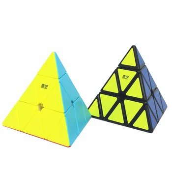 QiYi Pyramídy Magic Cube 3x3x3 Profesionálne Kocky, Hračky, Qiyi Rýchlosť cube Puzzle hra cube Vzdelávacie Hračky Pre Deti,