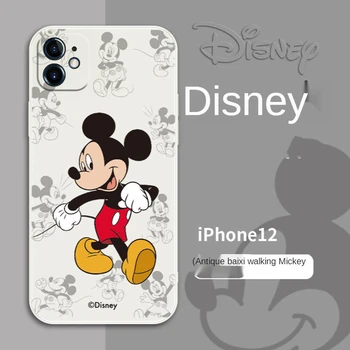 2021 Disney originálne mobilné telefónne puzdro pre iPhone 6/7/8 plus xr xs max 11/12 pro max Mickey telefón prípade