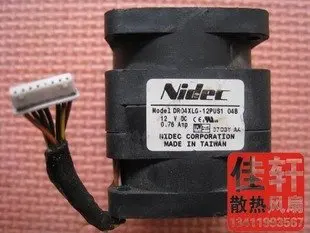 Kvalitné NIDEC 4CM Dual ventilátor Chladiaci ventilátor o 0,76 A DR04XLG-12PUS1 04B Chladiaci Ventilátor