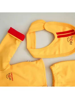 Galatasaray novorodenca nastaviť %100 bavlna anti alergické textílie jumpsuit 8 ks dojčenské oblečenie baby darček klobúk