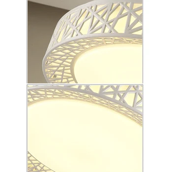 LED Stropné svietidlo Vtáčie Hniezdo Kolo Lampa Moderného Zariadenia Pre Obývacej Izby, Spálne, Kuchyne PI669