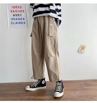 Muži Streetwear Voľné Joggers Nohavice 2020 Muž Letné Módy Tenké Nohavice Plus Veľkosť