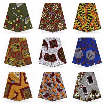 Africké Vosk Tkaniny Tlače Vosk Naozajstný Pagne Vosk Textílie Naozajstný Pagne Naozajstný Vosk Horúci Africký Ankara Textílie Pre Šaty