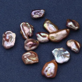Nonporous Perla Nepravidelného petal tvar Voľné korálky pre Šperky, Takže DIY Náhrdelník Náramky 15-18 mm