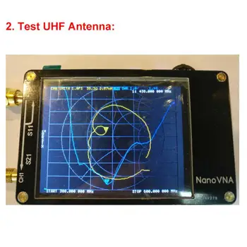 2020 Nové NanoVNA-H4 Analyzátora Siete 4 Palcový LCD VNA HF a VHF UHF UV Vektor 50KHz Anténny Analyzátor