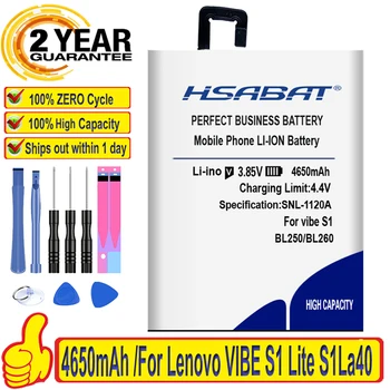 HSABAT Nové 4650mAh BL260 Batérie pre Lenovo ATMOSFÉRA S1 Lite S1La40 doprava zdarma v rámci sledovacie číslo