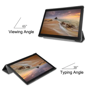 Slim smart PU Kožené puzdro Pre Asus ZenPad 10 Z300 Z300C Z300CL Z300CG Z300M Z301 Z301ML 10.1 palcový Tablet Prípade+flim+Pero