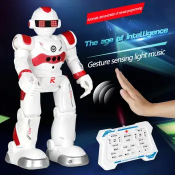 RC Gesto Senzor Tanec Robot Smart Inteligente Elektrické Spievať Diaľkové Ovládanie Vzdelávacie Humanoidný Robotické Hračky Pre Chlapca, Juguetes