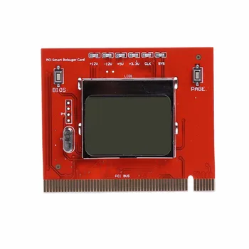Nový Analyzátor Tester Analyzer Tester Diagnostické Karty LCD PCI Počítač PC Analyzer Tester Diagnostické Kartu horúce