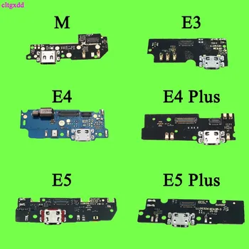 10pcs Pre Motorola MOTO M XT1662 E3 E4 E4 plus E5 E5Plus E5 G5 G6 G7 Hrať Nabíjačku USB Nabíjací Port Konektor Flex Kábel Doska