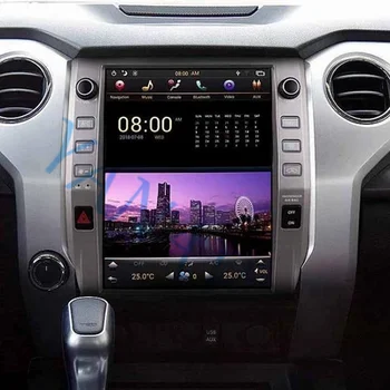 Android Telsa Vertikálneho Displeja autorádia Pre Toyota Tundra-2019 Auto Multimediálny Prehrávač Audio Stereo prijímač Gps Navigácie