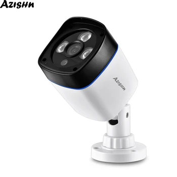 AZISHN H. 265 IP Kamera 1080P Bezpečnostné Vonkajšie Nepremokavé 2MP Nočné Videnie CCTV Video Siete Cam 48V POE Voliteľné