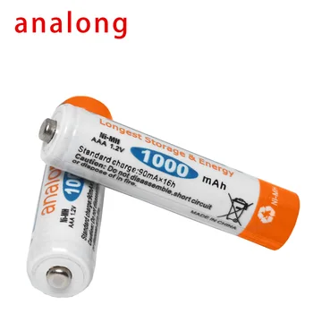 Analong 16pcs 1.2 v Nabíjateľné AAA Batéria 1000mah AAA Pre Baterky, Hračky Hodiny MP3 Prehrávač Nahradiť Ni-Mh Batérie