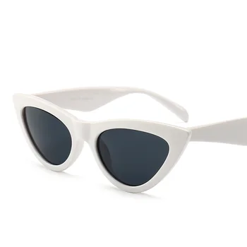 Celina Cat Eye slnečné Okuliare Ženy Retro Cateye Odrážali Slnečné Okuliare UV400 Kvality Odtiene Žena gafas de sol mujer
