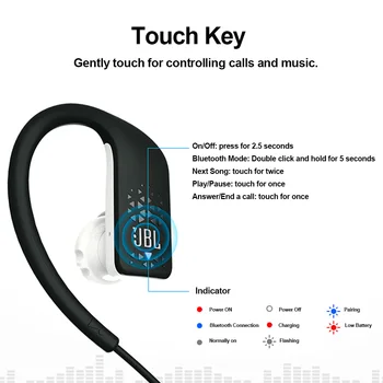 Pôvodné JBL GRIP 500 Hands-free Bezdrôtové Slúchadlá Bluetooth Šport JBL GRIP500 Slúchadlá Hudbu Vodotesné Slúchadlá Hovor s Mic