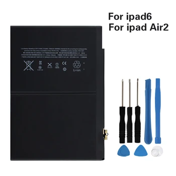 OHD Pôvodné Vysoká Kapacita Batérie Tabletu A1547 Pre Apple iPad Vzduchu 2 A1547 ipad 6 Vzduchu 2 A1566 A1567 7340mAh + Nástroje
