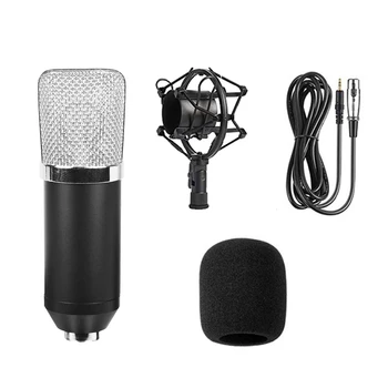 BM700 Profesionálne Kondenzátora Mikrofón pre PC, Telefón Štúdiová Nahrávka Mikrofón Mic Auta bm700 Karaoke Mikrofón TikTok Spev