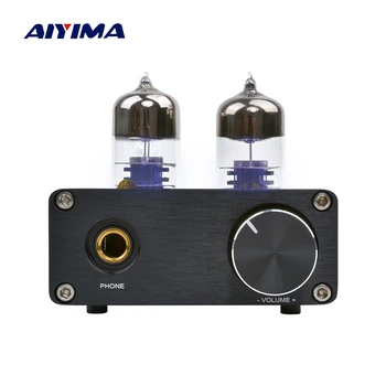 AIYIMA Prenosné Slúchadlá Audio Zosilňovač Rada 6J9 Trubice Amp USB Dekódovanie Predzosilňovač Slúchadlá Amplificador De Auriculares