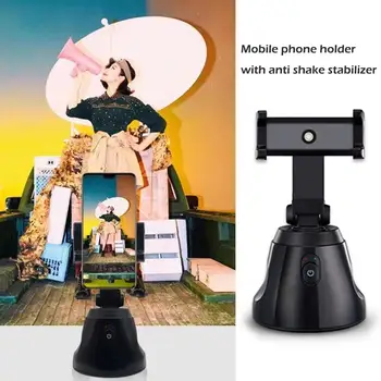 Mobilný Telefón Držiak o 360 Stupňov Rotácie chytrý Telefón Stabilizátor pre Mobilný Telefón, Fotoaparát Selfie Stojan Podporu pre iPhone Xiao