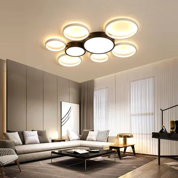 Pôvodné priame Nordic moderná obývacia izba LED stropné svietidlo spálňa lampa reštaurácia LED luster hotel svietidlo okrúhle LED lampa