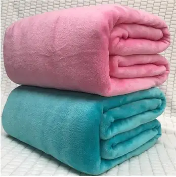 Horúce bytový textil flanelové ružová Deka super teplé mäkké deky hodiť na Gauč/Posteľ/Lietadlom Cestovať patchwork pevné prehoz cez posteľ
