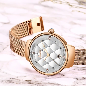2020 SUNKTA Nové Ženy Fashion White Quartz Hodinky Lady Bežné Nepremokavé Jednoduché Náramkové hodinky Darček pre Dievčatá Manželka Montre Femme