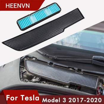 Heenvn Auto Prietok Vzduchu Otvor Kryt Výbava Auto Pre Tesla Model 3 Vzduchový Filter Príslušenstvo Anti-Blocking Model3 Príjem Ochrany Tri