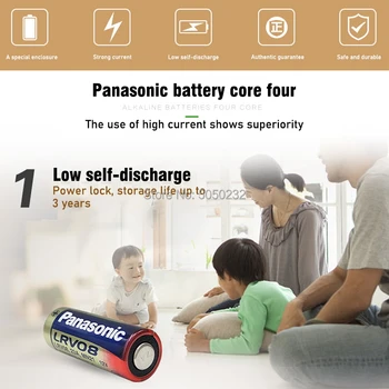 500pcs/veľa Nových Originál Batéria Pre Panasonic LRV08L-1B5C 12V A23 23A Ultra Alkalické Batérie/Budík na Batérie