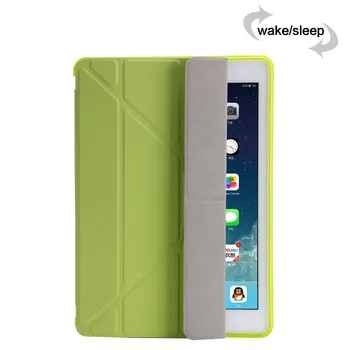 Luxusné puzdro pre apple iPad vzduchu 1 iPad 5 puzdro Smart Magnetické Auto Prebudiť Spánok Flip stojan mäkké Plné chrániť Tablet Prípade