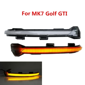 Auto LED Zase Signál Svetlo Zrkadlo Indikátor pre Golf 7 MK7 7.5 GLAXAY R GTD