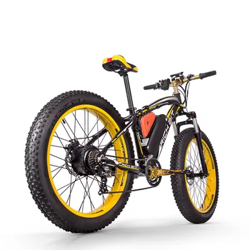2020 Nové RICHBIT TOP-022 48V 1000W 17Ah 21-Rýchlosť Hory Snehu Elektrický Bicykel Tuku Pneumatiky 26 palec Elektrický Bicykel Bicicleta