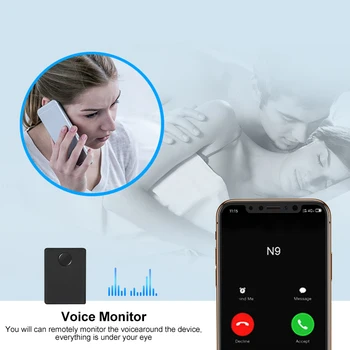 Počúvanie Zariadenie V Akustický Alarm Mini Hlasový Systém Dohľadu Nad Pásmo 2 Mic V Pohotovostnom Režime Audio Monitor Hot