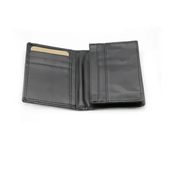 Nový typ pánske Kožené Peňaženky Bifold ID Kreditnej Karty Držiteľ Mini Kabelke Peňaženku