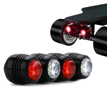 Koowheel 4Pcs Skateboard LED Svetlá Noc Výstražné Bezpečnostné Svetlá na 4 Kolesá Skateboard Longboard