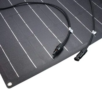 Solárny panel 100w 200w 18v 24v, flexibilný solárny panel vyrobený z ETFE materiál, ETFE flexibilný solárny panel pre 12V batérie, nabíjačky