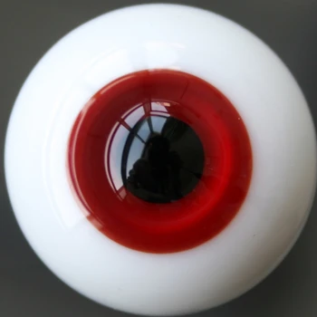 [wamami] 12 mm Červená & Darkred Na BJD AOD DOD Bábika Dollfie Sklenené Oči Oblečenie