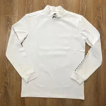 Golfové oblečenie nové JL jesenné a zimné pánske Golfové tričko Plyšové rýchle sušenie teplým Golf T-shirt doprava zadarmo