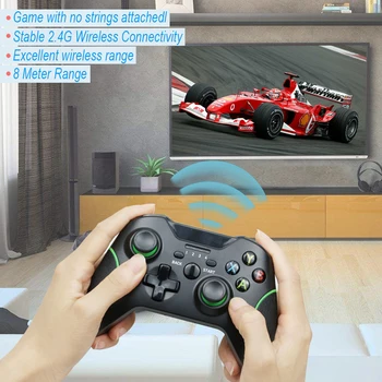 2.4 G Bezdrôtový Gamepad Pre Xbox Jednej Konzole Ovládanie Pre PC Herný ovládač Joypad Pre Android smartphone Ovládač