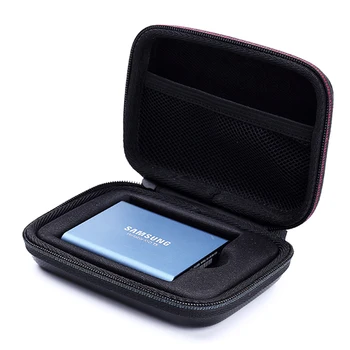 2019 Najnovšie EVA Pevný Vak Cover obal pre Samsung T5/T3/T1 Prenosné 250GB 500GB 1 TB 2TB disk SSD s rozhraním USB 3.0 Externý Solid-State Disky,