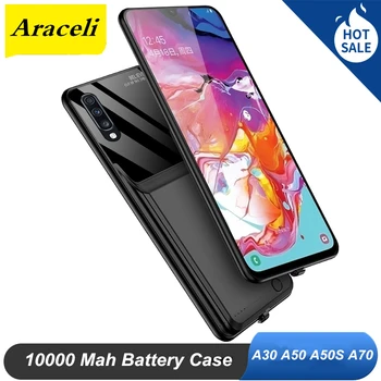 Araceli 10000 Mah Pre Samsung Galaxy A30S A50 A50S A70 Batérie Prípade Smart Telefón, Batériu, Nabíjačku Prípade Power Bank A70 Batérie Prípade
