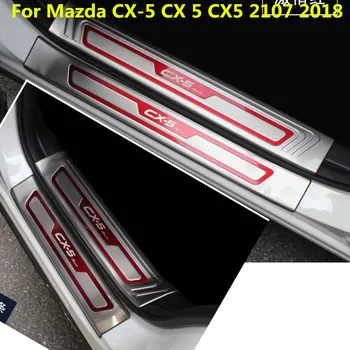 Pre Mazda CX-5 CX5 2017 2018 2019 2020 Nerezové Dvere, Parapetné dvere Auta pedál dekorácie ochrany doske Auta, Auto Styling