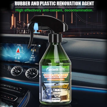 260ml Auto Plastové Výbava Reštaurátorskej Plastové Diely Protektorovanie Obnoviť Agent Vosk Nástroj Redukčné Činidlo Auto Interiéru Auta Cleaner
