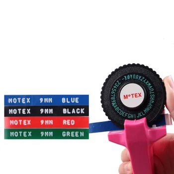 Mini 3D Razba Tlačiareň DIY List Label Maker Príručka Pásky Príručka Stroji Písmom Stroj s 5 ks PVC nálepky Pásky