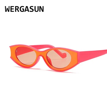 WERGASUN Luxusné Značky Dizajnér slnečné Okuliare Ženy 2020 Vysokej Kvality Námestie slnečné Okuliare Mužov Vintage Oculos Feminino UV400