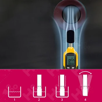 Prenosné Elektrické Bladeless Ventilátor Bezdrôtové Nabíjanie Pomocou Pripojenia Usb Mini Vreckový Ventilátor Č Leaf Praktický Ventilátor Ručný Mini Chladič
