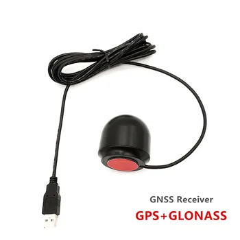 USB prijímač GPS G-myš GNSS Anténa GLONASS prijímač, modul, USB výstup ,lepšie ako BU-353S4 TOPGNSS modul