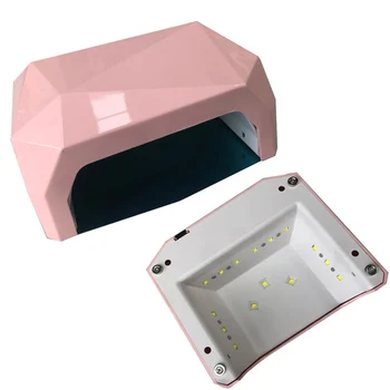36W UV Led Lampa na Nechty, Automatický Senzor 16 Svetlá Č Špirála Svetlo UV LED Vlasov Všetky Gél poľský Stroj Nail Art Nástroje