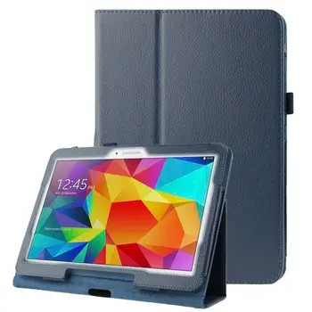 PU Kožené puzdro Pre Samsung Galaxy Tab 3 10.1 P5200 P5210 P5220 Tablet Prípade Skladacie Folio Ochranné puzdro Funda Capa