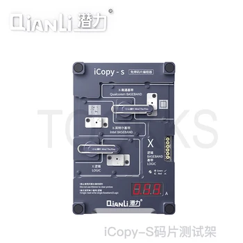 Qianli icopy-s Obojstranné 4 in1 Logika Baseband EEPROM Čip Non-odstránenie Program pre iPhone 6/6/7/7P/8/X/XS MAX